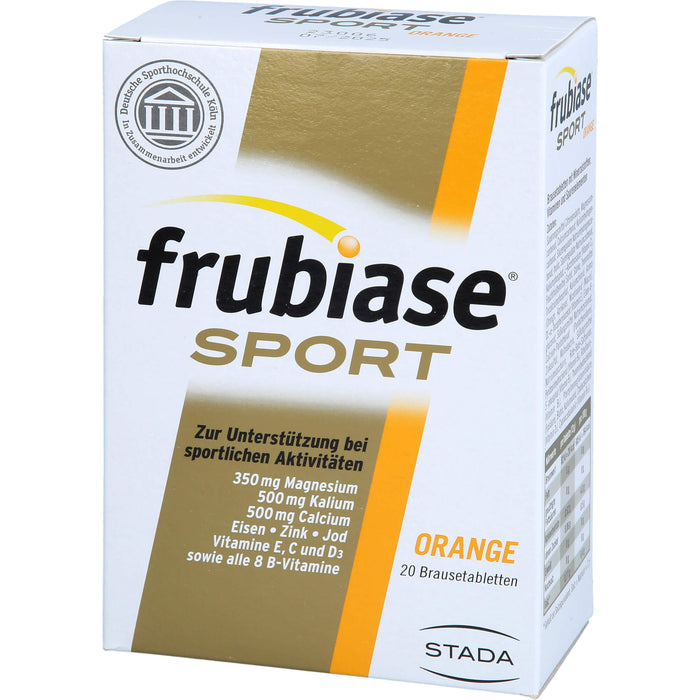 frubiase Sport Orange Brausetabletten, 20 pc Tablettes