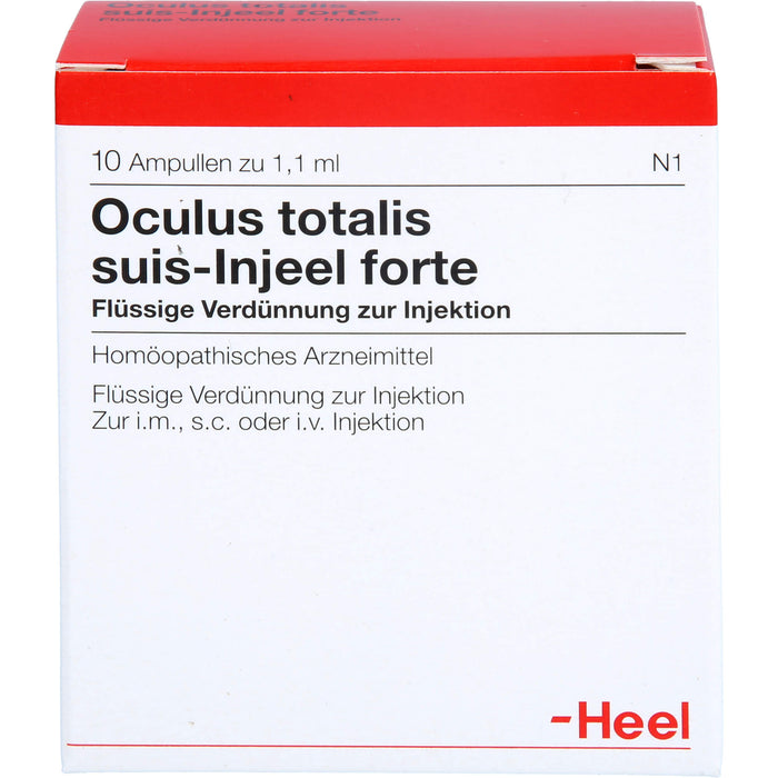 Oculus totalis suis-Injeel forte Ampullen, 10 St. Ampullen