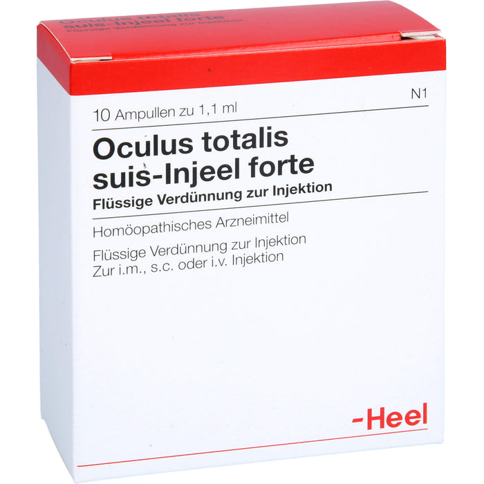 Oculus totalis suis-Injeel forte Ampullen, 10 pcs. Ampoules