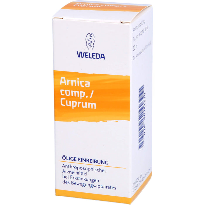 WELEDA Arnica comp. / Cuprum ölige Einreibung, 50 ml Liniment