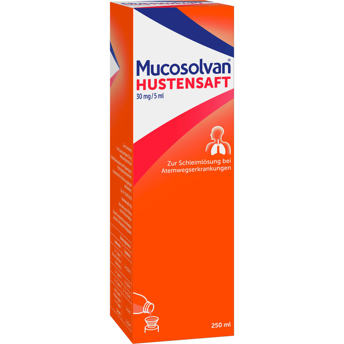 Mucosolvan Hustensaft, 250 ml Solution