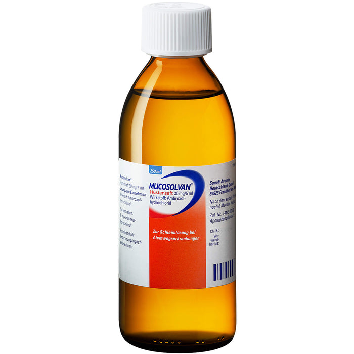 Mucosolvan Hustensaft, 250 ml Solution