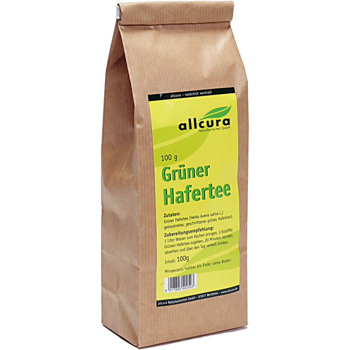 allcura Grüner Hafertee, 100 g Tee