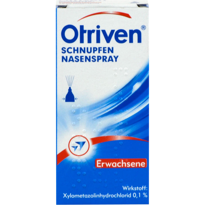 Otriven 0,1 % Nasenspray für Erwachsene bei Schnupfen, 10 ml Lösung