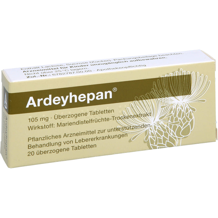 Ardeyhepan überzogene Tabletten, 20 St. Tabletten