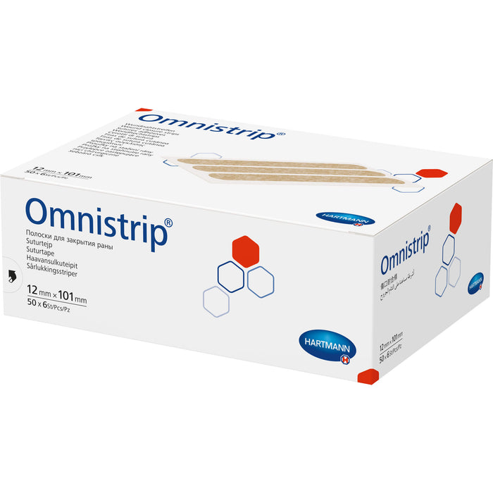 Omnistrip Wundnahtstreifen 12x101mm, 300 St PFL