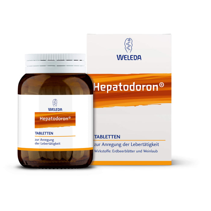 WELEDA Hepatodoron zur Anregung der Lebertätigkeit Tabletten, 200 St. Tabletten