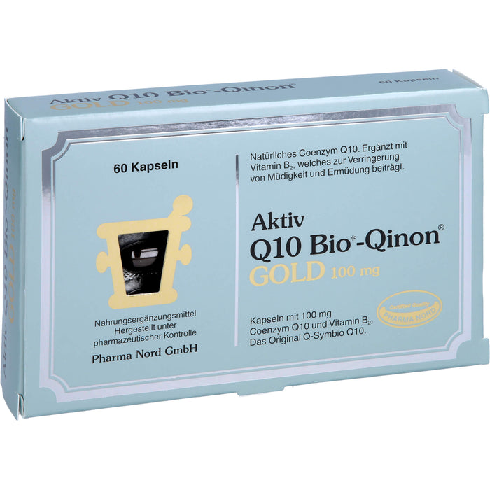 Q10 Bio-Qinon GOLD 100mg Pharma Nord, 60 St KAP