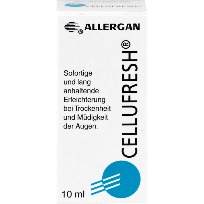 ALLERGAN Cellufresh Lösung zur sofortigen und lang anhaltende Erleichterung bei Trockenheit und Müdigkeit der Augen, 10 ml Solution