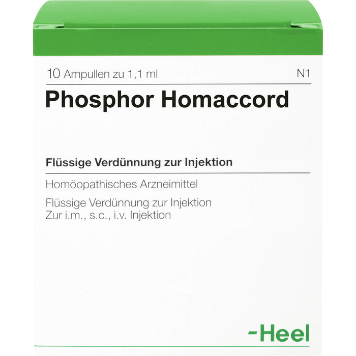 Phosphor-Homaccord Inj.-Lsg., 10 St AMP