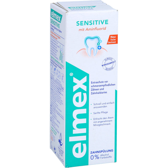 Elmex Sensitiv Zahnspülung, 100 ml Lösung