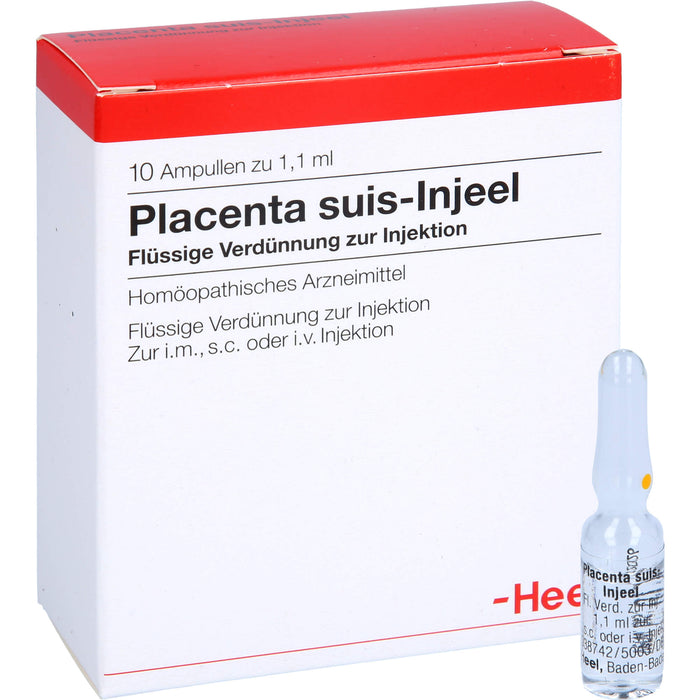 Placenta suis-Injeel flüssige Verdünnung, 10 St. Ampullen