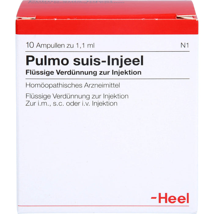 Pulmo suis-Injeel Inj.-Lsg., 10 St. Ampullen