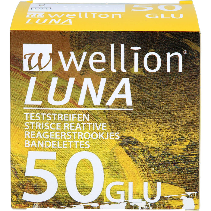 Wellion Luna Blutzuckerteststreifen, 50 pcs. Test strips