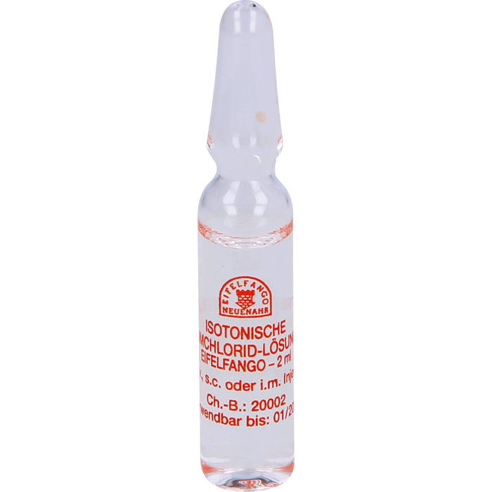 Isotonische Natriumchlorid-Lösung 0,9 % EIFELFANGO, 50 pcs. Ampoules