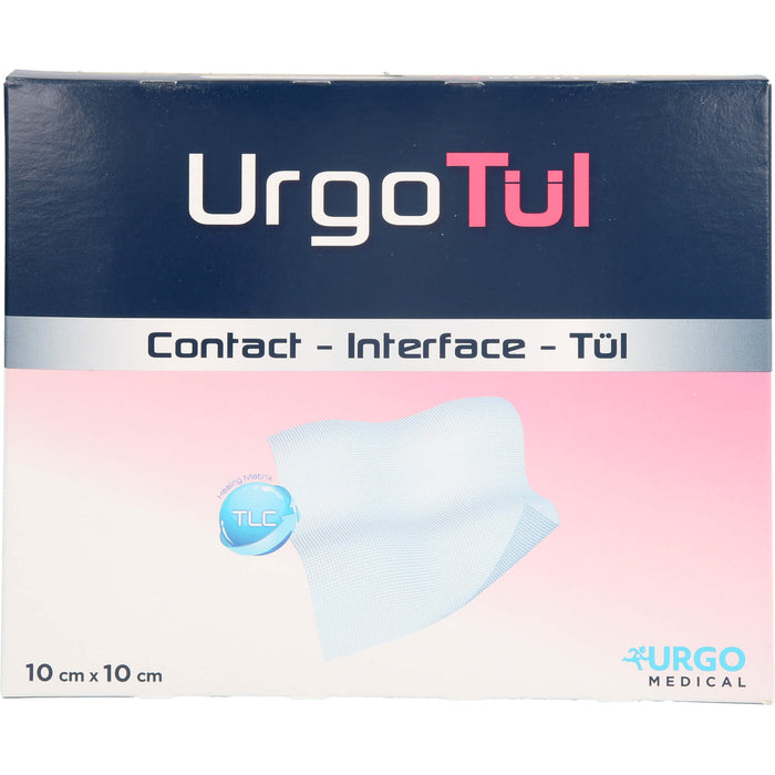 UrgoTül 10 x 10 cm lipidokolloid-Wundauflage, 10 pc Gaze de plaie