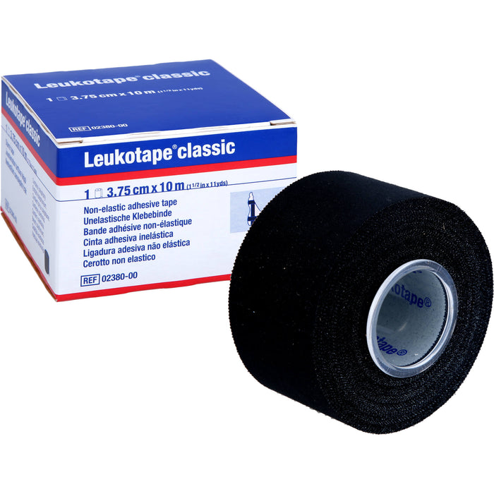 Leukotape classic 3,75 cm x 10 m schwarz Klebebinde, 1 pcs. Pack