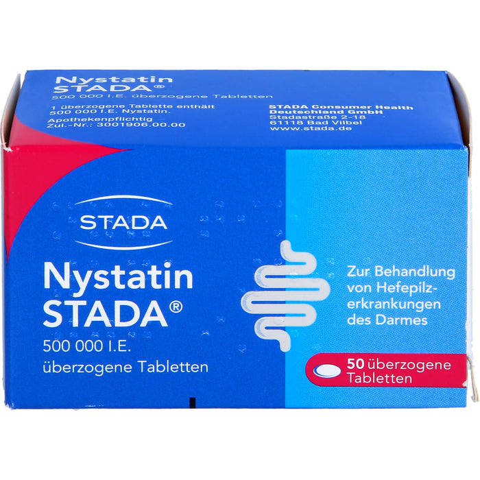 Nystatin STADA Tabletten, 50 pc Tablettes