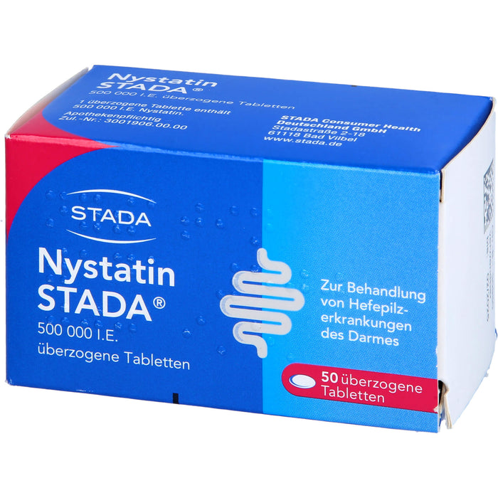 Nystatin STADA Tabletten, 50 pc Tablettes