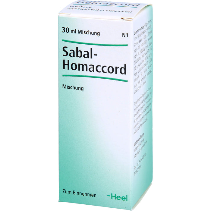 Sabal-Homaccord Tropf., 30 ml Lösung