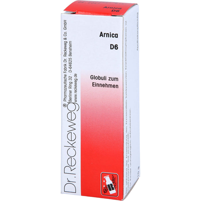 DR. RECKEWEG & CO Arnica D 6 Globuli, 10 g Globuli