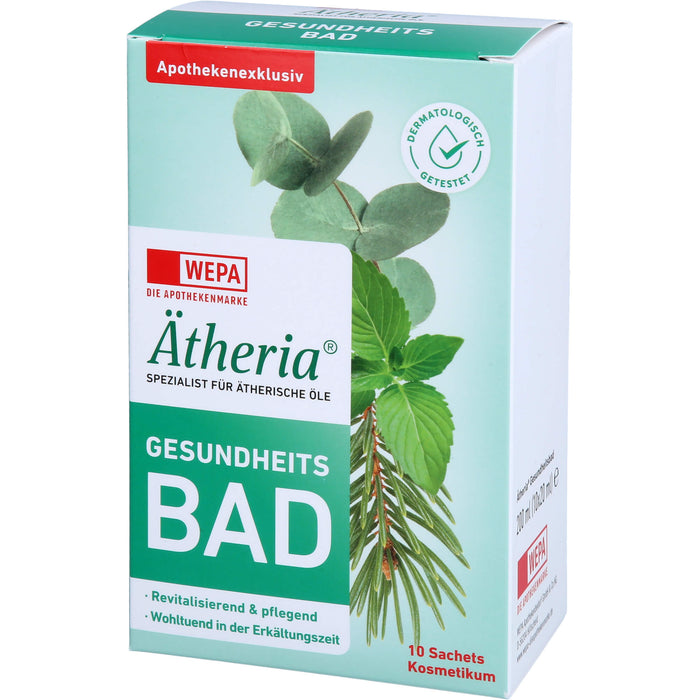 Ätheria Gesundheitsbad Badezusatz bei Erkältungen, 200 ml Lösung