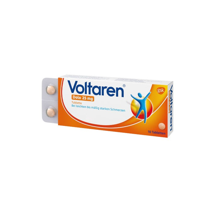 Voltaren Dolo 25 mg Tabletten, 10 pcs. Tablets