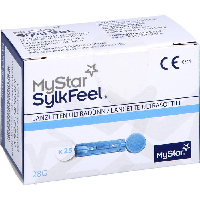 MyStar SylkFeel Lanzetten 28G, 25 St LAN