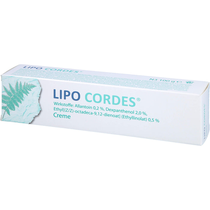 LIPO CORDES Creme bei fettarmer Haut, 100 g Cream