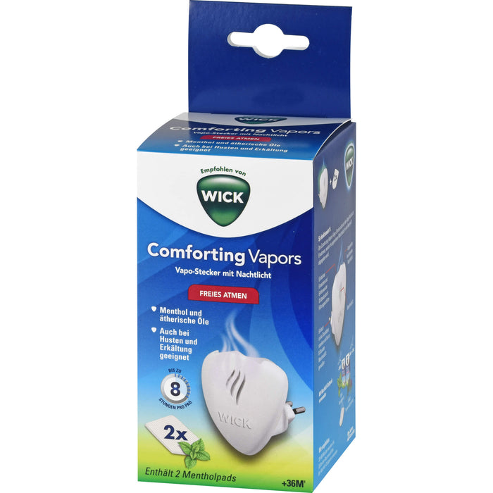 WICK Comforting Vapors Vapo Stecker mit Nachtlicht, 1 pcs. Combipack