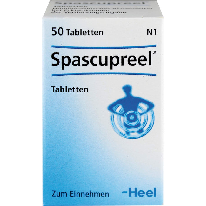 Spascupreel Tabletten bei Erkrankungen der Verdauungsorgane, 50 St. Tabletten