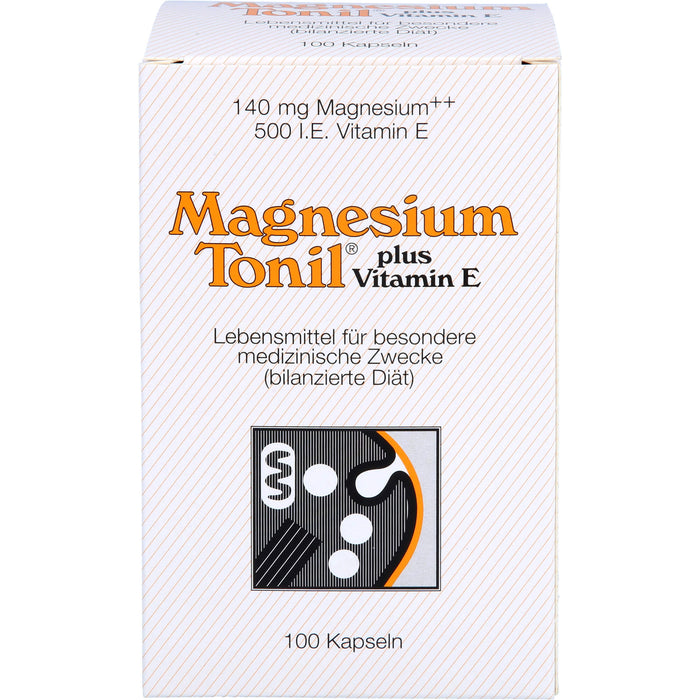 Magnesium Tonil plus Vitamin E Kapseln, 100 pcs. Capsules