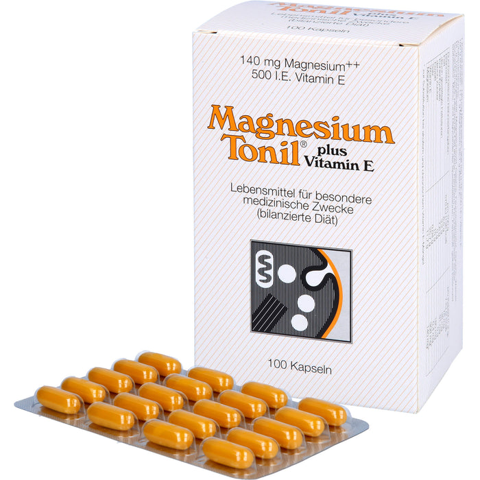 Magnesium Tonil plus Vitamin E, 100 St. Kapseln