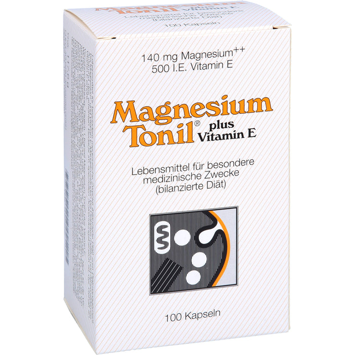 Magnesium Tonil plus Vitamin E Kapseln, 100 pc Capsules