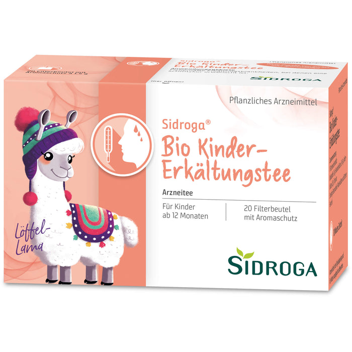 Sidroga Bio Kinder Erkältungstee, 20 St. Filterbeutel