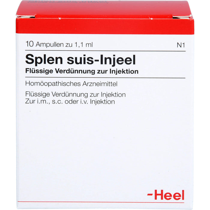 Splen suis-Injeel Inj.-Lsg., 10 St. Ampullen