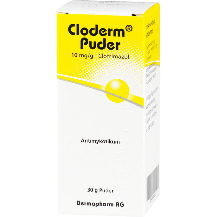 Cloderm Puder Antimykotikum, 30 g Puder