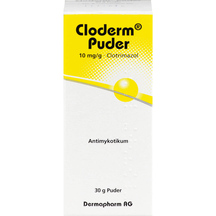 Cloderm Puder Antimykotikum, 30 g Puder