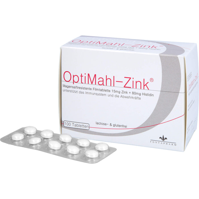 OptiMahl-Zink 15mg, 100 St TAB