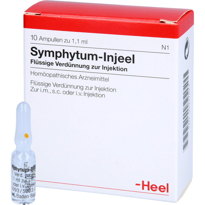 Heel Symphytum-Injeel flüssige Verdünnung, 10 pc Ampoules