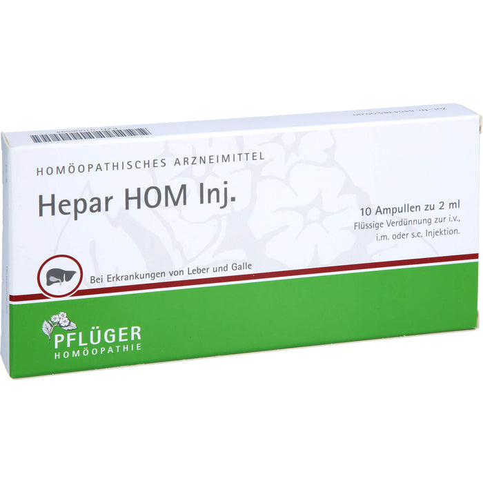 Hepar HOM Inj. Amp., 10X2 ml AMP