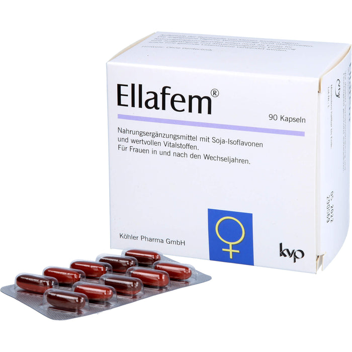 Ellafem Kapseln für Frauen in und nach den Wechseljahren, 90 pc Capsules