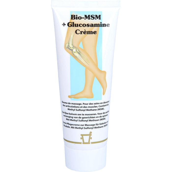 Pharma Nord Bio-MSM + Glucosamin zarte Pflegecreme zur Massage, 75 ml Crème