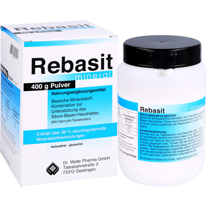 Rebasit mineral Pulver, 400 g Pulver