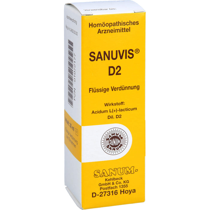 Sanuvis D 2 Dil., 30 ml Lösung