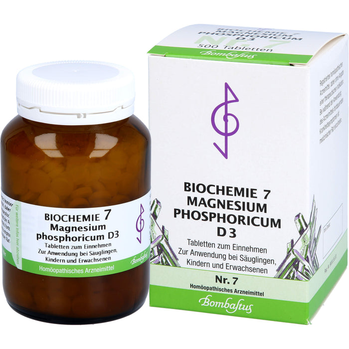 Biochemie 7 Magnesium phosphoricum Bombastus D3 Tbl., 500 St TAB