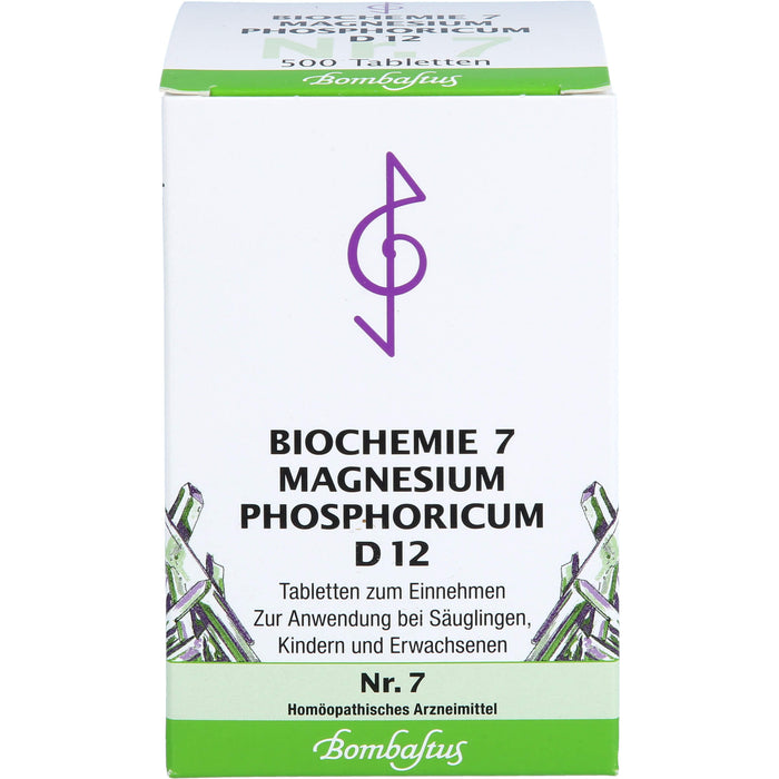 Biochemie 7 Magnesium phosphoricum Bombastus D12 Tbl., 500 pcs. Tablets