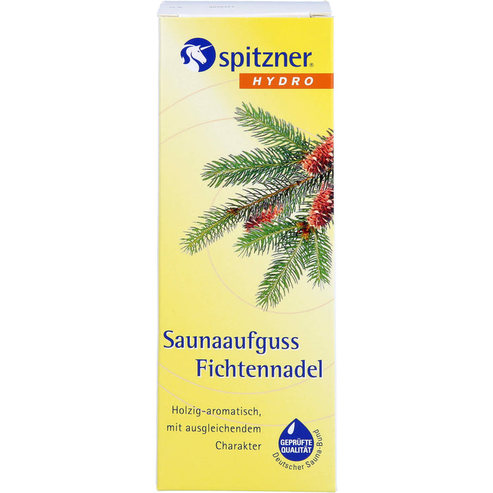 Spitzner Saunaaufguss Fichtennadel Hydro, 190 ml Konzentrat