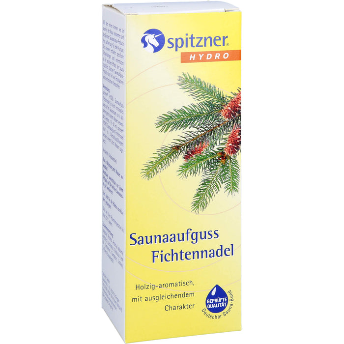 Spitzner Saunaaufguss Fichtennadel Hydro, 190 ml Konzentrat