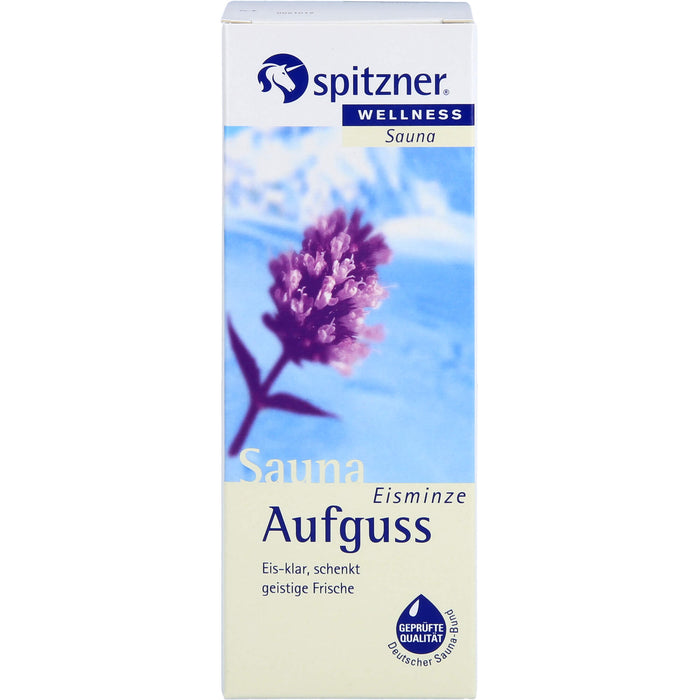 spitzner Wellness Saunaaufguss Eisminze, 190 ml Concentrate